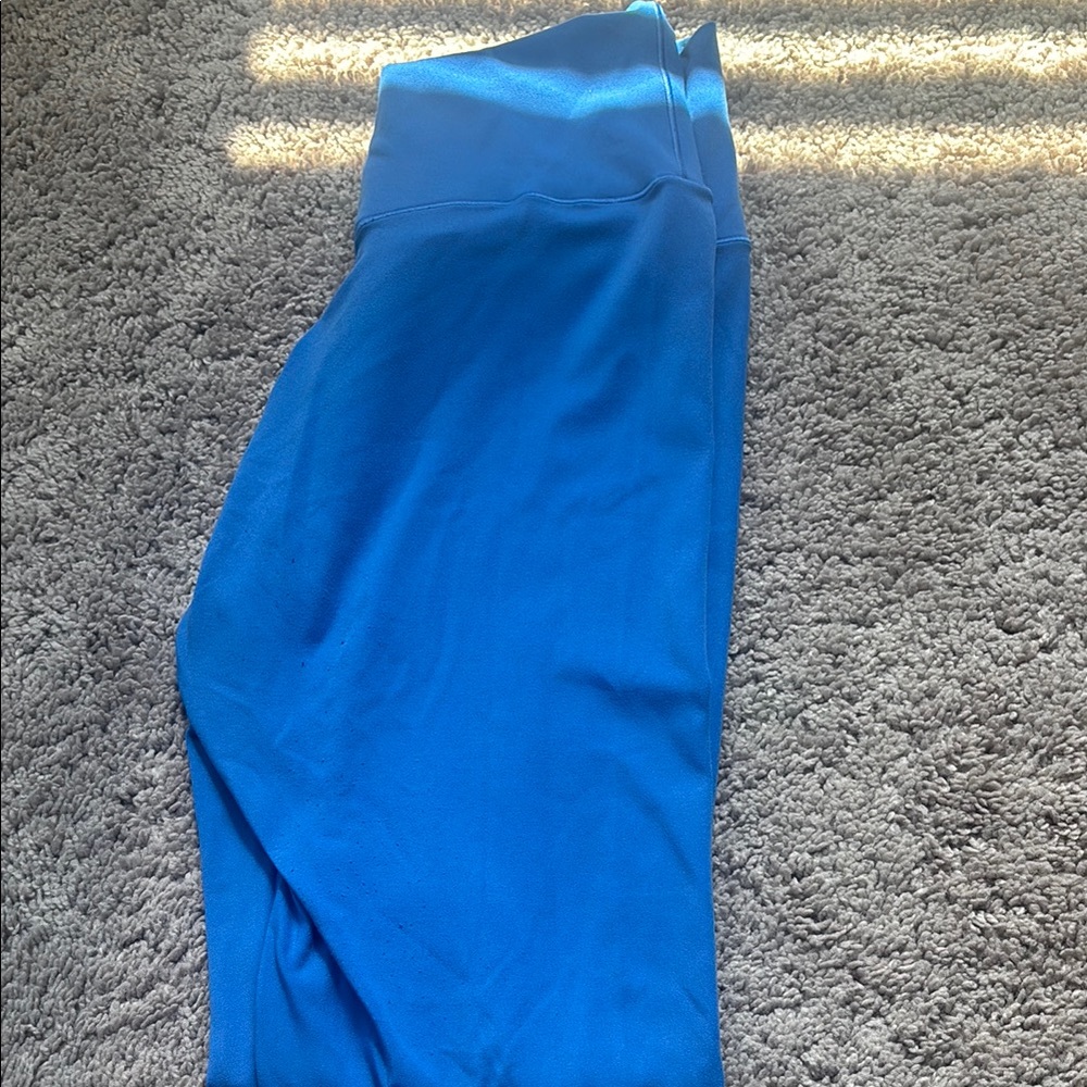 Crossover Aerie Leggings! Size 2 in blue! 💙